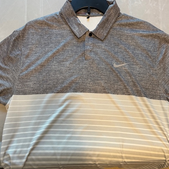 Nike Other - Nike Men's Tiger Woods Charcoal and Cream Polo Shirt